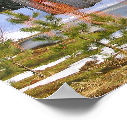 雪流 ポスター (角)