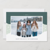 雪流 | Colorblock横型写真 シーズンカード (正面)