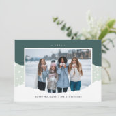 雪流 | Colorblock横型写真 シーズンカード (スタンド正面)