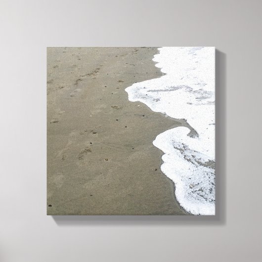 雪海岸 キャンバスプリント (正面)