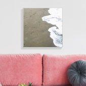 雪海岸 キャンバスプリント (インサイチュ (リビング))