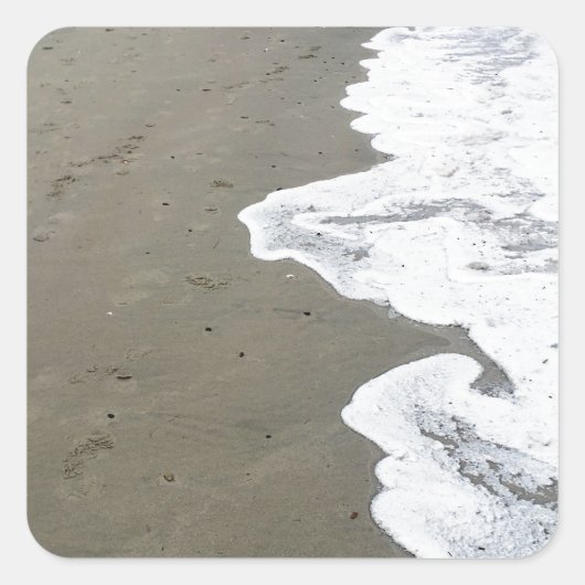 雪海岸 スクエアシール (正面)