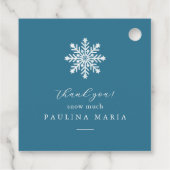 雪深い冬のキンセアニェラブルー フェイバータグ (裏面)