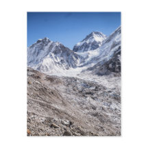 雪深ヒマラヤ山のエベレスト&ベースキャンプ