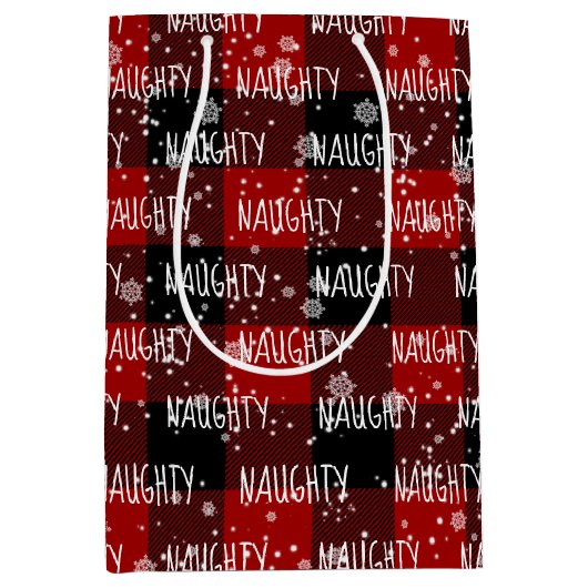 雪片いけなの文字 ミディアムペーパーバッグ (正面)