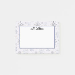 雪片おもしろいの水色の机の粘着性 ポストイット