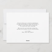 雪片お洒落グリーンメリークリスマスフォト シーズンカード (裏面)