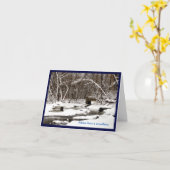 雪片からのアドバイス カード (黄色い花)