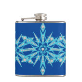 雪片きらきら光る フラスク (正面)