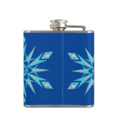 雪片きらきら光る フラスク (裏面)