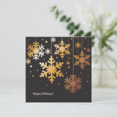 雪片つる(ホリデー気にフォトカード付き) シーズンカード (スタンド正面)