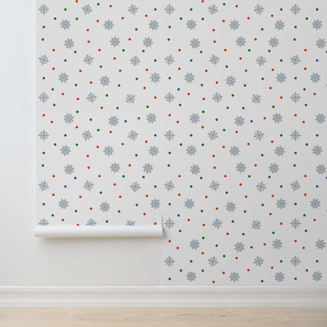 雪片とカラフル 壁紙 (アプリケーション)