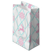 雪片と鹿 スモールペーパーバッグ (正面アングル)