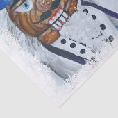 雪片によって組み立てられるくるみ割りのキス 薄葉紙 (詳細)