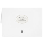 雪片のクリスマスアイリッシュセッター (裏面横)