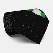 雪片のクリスマス雪だるま ネクタイ (ロール)