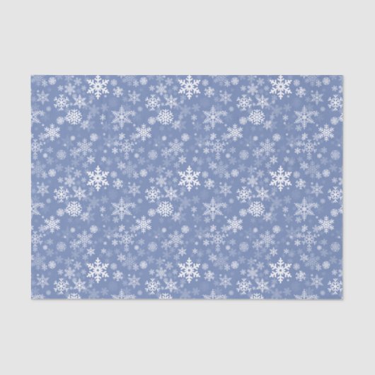 雪片のグラフィックはaの色の背景をカスタマイズ 薄葉紙 (正面)