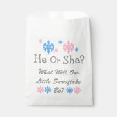 雪片のジェンダーが少し明らかになる フェイバーバッグ (正面)