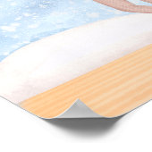 雪片のワルツとナツクラッカーバレエ ポスター (角)