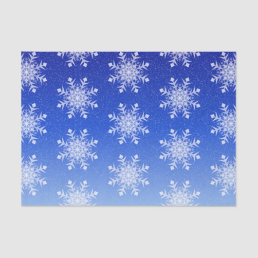 雪片の一致ティッシュペーパー 薄葉紙 (正面)