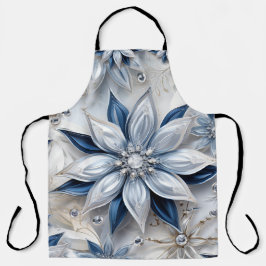 雪片の冬のイベント エプロン