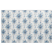 雪片の冬のイベント ファブリック (ファットクウォーター)