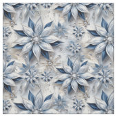 雪片の冬のイベント ファブリック (見本)