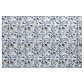 雪片の冬のイベント ファブリック (ファットクウォーター)