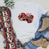 雪片の冬のTシャツ Tシャツ