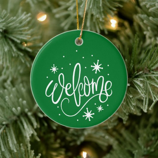 雪片の冬 – クリスマスオーナメント (ツリー)