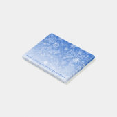 雪片の原稿への階段 ポストイット (アングル)