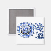 雪片の喜び マグネット (正面/裏面)