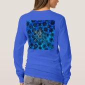 雪片の夢を見る！ Tシャツ (裏面)