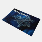 雪片の書式 ドアマット (アングル)
