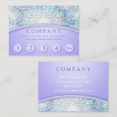 雪片の曼荼羅 ロイヤリティカード (正面/裏面)