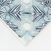 雪片の毛布 フリースブランケット (角)