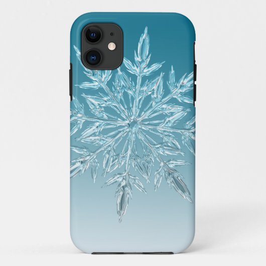 雪片の水晶 Case-Mate iPhoneケース (裏面)