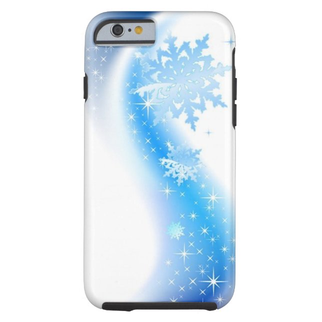 雪片の波 Case-Mate iPhoneケース (裏面)