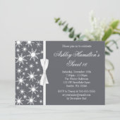 雪片の菓子16冬の不思議の国の灰色 招待状 (スタンド正面)