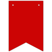 雪片の赤/白のバンティングフラグ バンティングフラッグ (第1の旗)