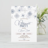 雪片の退職パーティー 招待状 (スタンド正面)