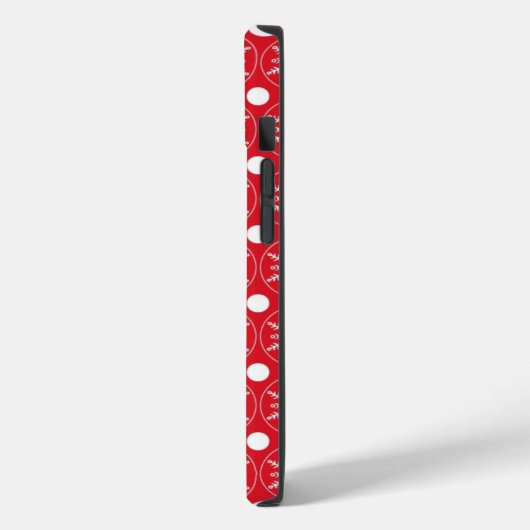 雪片の電話ケース Case-Mate iPhoneケース (裏面 / 左)