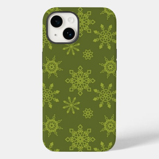 雪片の電話ケース Case-Mate iPhoneケース (裏面)