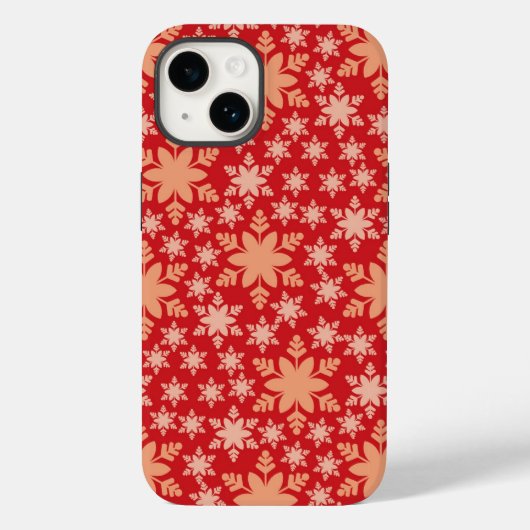 雪片の電話ケース Case-Mate iPhoneケース (裏面)