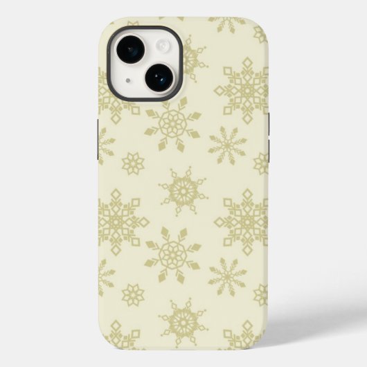 雪片の電話ケース Case-Mate iPhoneケース (裏面)