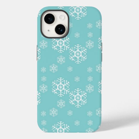 雪片の電話ケース Case-Mate iPhoneケース (裏面)