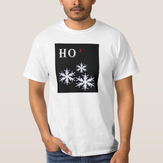 雪片のHoワイシャツ Tシャツ (正面)