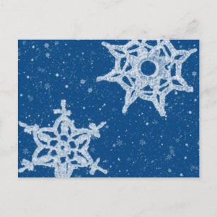 雪片はがき ポストカード