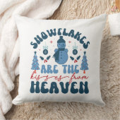 雪片はキスから天国 – コージー クッション (ブランケット)