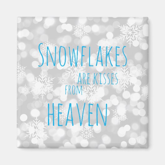 雪片はキス天国 マグネット (正面)